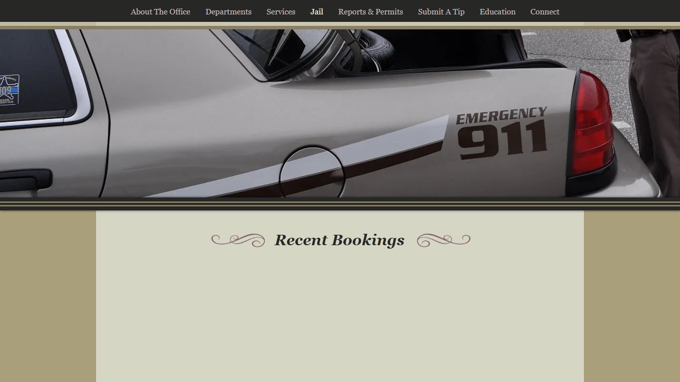 Recent Bookings | portercountysheriff
